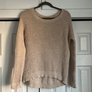 Rubbish tan sweater